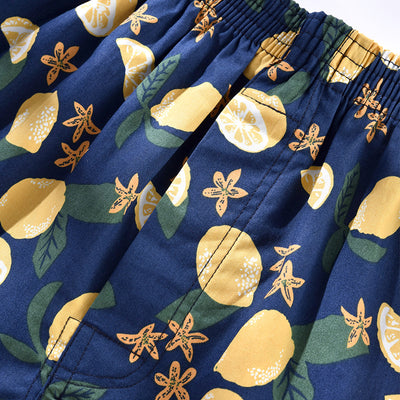 Pantalones Casuales de Algodón Estampado a Cuadros - Corte Holgado y Transpirable - Image 4