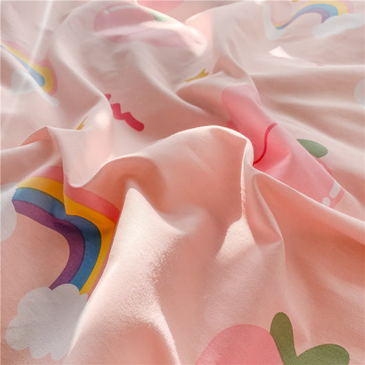 Juego de Cama Infantil 100% Algodón Puro - Diseño Princesa con Flores - Image 3