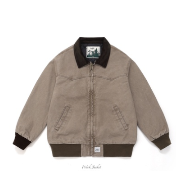 Chaqueta de Trabajo Estilo Aviador Americano Retro de Algodón - Image 4