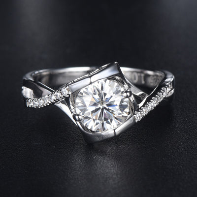 Anillo Angel Kiss Clásico Coreano para Mujer - Image 4
