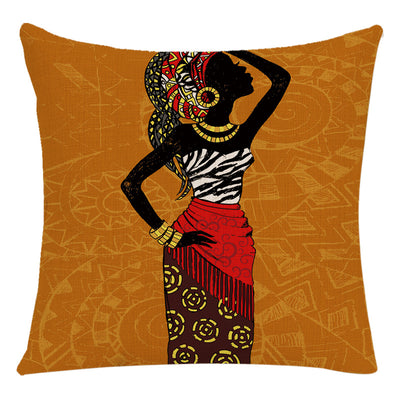Funda de Cojín Decorativa Africana para Cama y Auto - Image 29