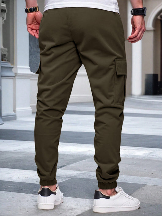 Pantalones de Trabajo Elásticos con Cintura Ajustable - Image 13