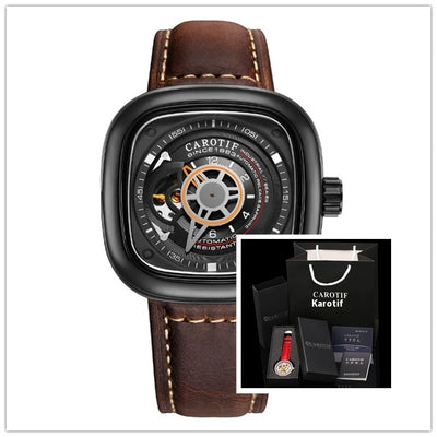 Reloj Mecánico Automático Cuadrado Hueco para Hombre - Estilo Hot Blast Dunk - Image 24
