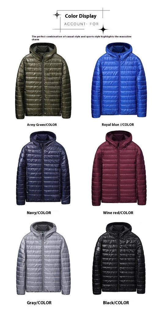 Chamarra Acolchada Ligera para Hombre - Otoño Invierno 2024 - Image 14