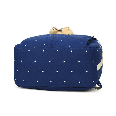 Mochila Canvas Estilo Coreano para Estudiantes de Secundaria - Image 8