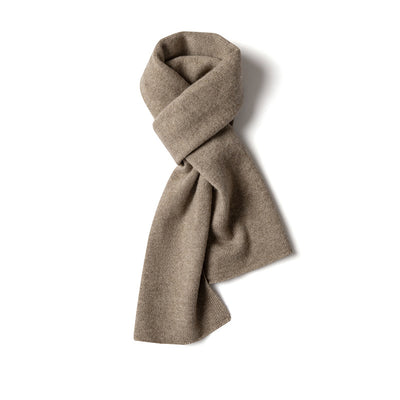 Bufanda de Cachemira 100% Pura Gruesa para Hombre y Mujer Invierno