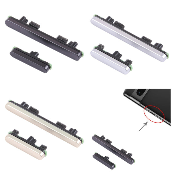 Botón Lateral de Repuesto para Google Pixel 6, 6 Pro, 7, 7 Pro y 4XL