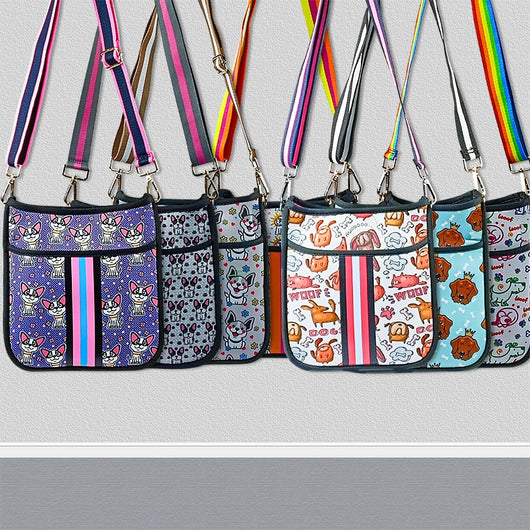 Bolsa Mensajero de Neopreno para Pasear Perros - Diseño Versátil - Image 21