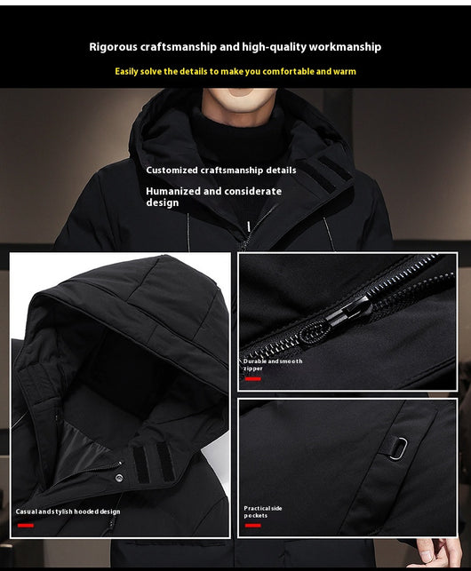 Chaqueta de Trabajo de Invierno para Hombre, Robusta y Elegante - Image 14