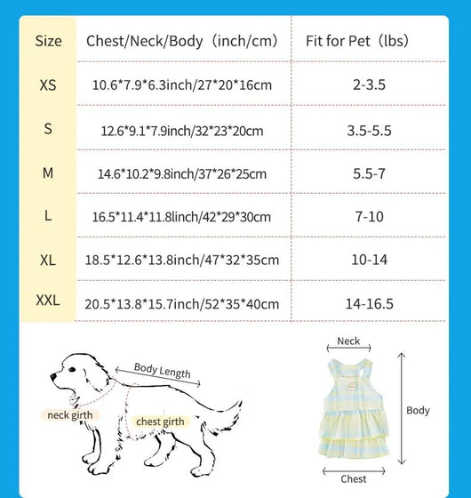Vestidos Princesa para Perros Pequeños y Medianos - Ropa Elegante para Mascotas - Image 15