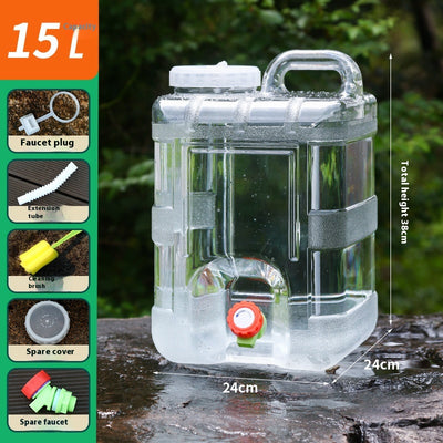 Cubo de Agua Portátil con Grifo para Camping y Viajes - Image 19