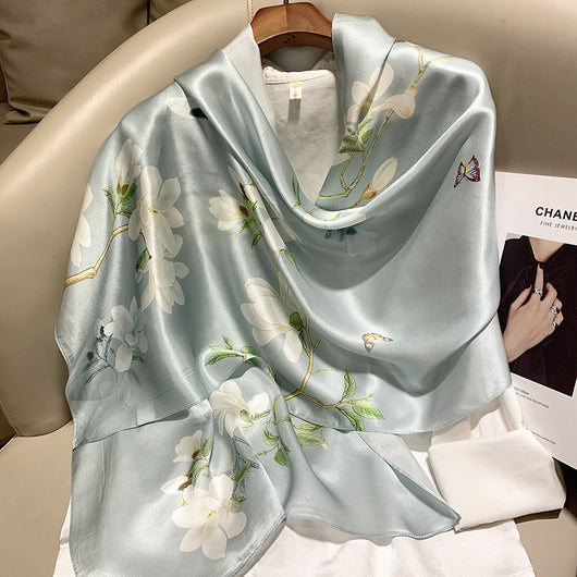 Pañuelo de Seda Hangzhou Premium Largo - Image 16