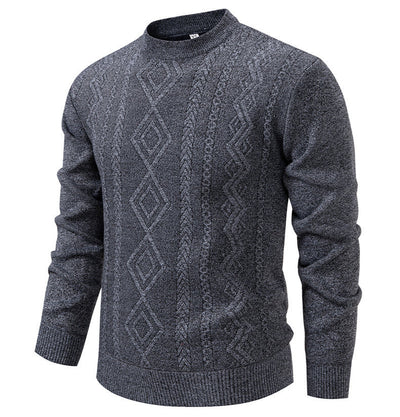 Suéter Tejido Cuello Redondo Cálido y Casual para Hombre - Image 33