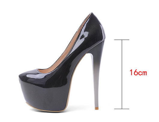 Tacones Altos 16cm Teñidos - Zapatos de Moda Contemporánea - Image 10