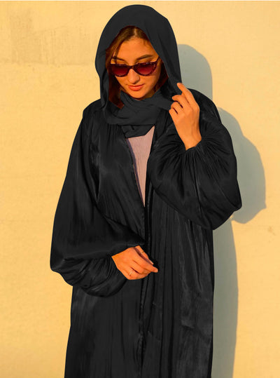 Abaya Kimono Elegante con Mangas Voluminosas - Diseño Moderno para Mujer - Image 2
