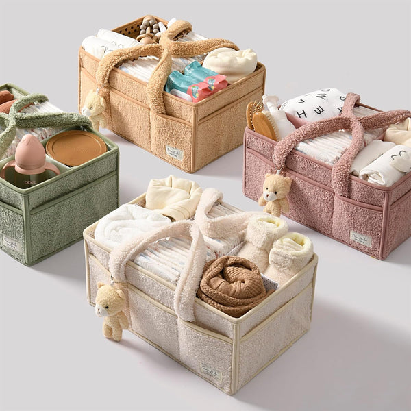 Organizador de Pañales y Accesorios para Cambio de Bebé