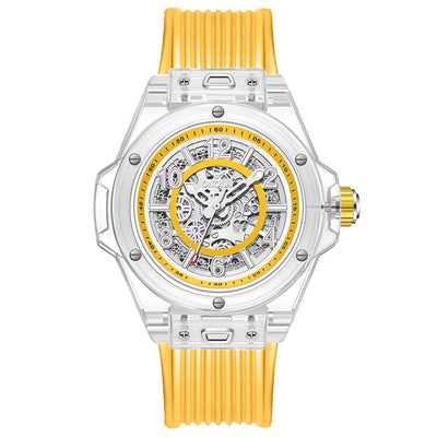 Reloj Automático Mecánico para Hombre Resistente al Agua con Esfera Transparente - Image 11