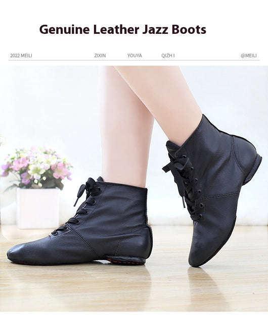 Zapatos de Ballet en Cuero Genuino con Suela Flexible para Danza Moderna - Image 13