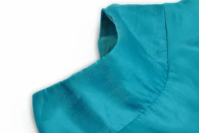 Vestido Elegante de Gasa con Cintura Ajustada y Volantes al Estilo Francés - Image 11