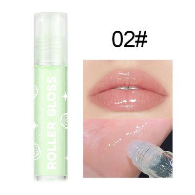 Brillo Labial Perlado Transparente con Brillantes - Efecto Espejo Luminoso - Image 7