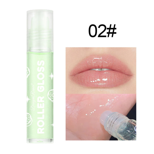 Brillo Labial Perlado Transparente con Brillantes - Efecto Espejo Luminoso - Image 7