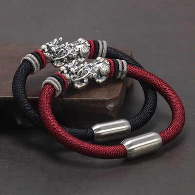 Pulsera Nudo Diamante Brave en Plata Pura 99 - Image 10