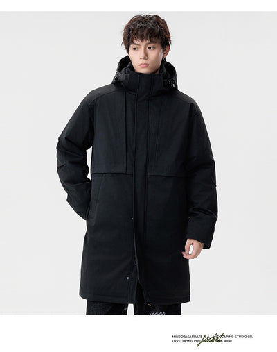 Abrigo Hombre Suelto Impermeable Moderno y Cálido - Image 16