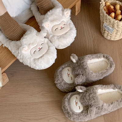 Pantuflas Térmicas de Algodón para Parejas - Cómodas y Antideslizantes - Image 2