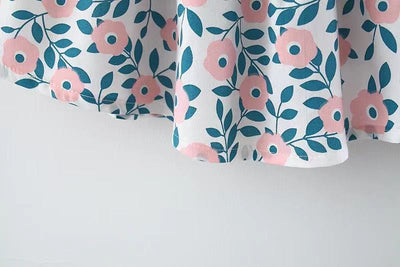 Vestido Infantil Estampado con Tirantes y Moño - Colección Verano - Image 16
