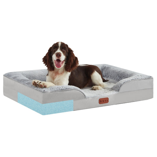 Cama Ortopédica para Mascotas con Espuma Viscoelástica Extraíble - Uso Todo el Año - Image 20