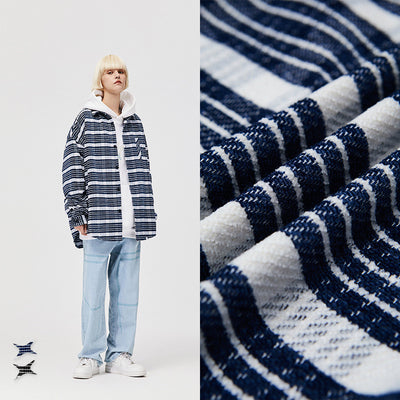 Chaqueta Camisa de Ante a Cuadros para Hombre con Estuche Portabolígrafos - Image 12