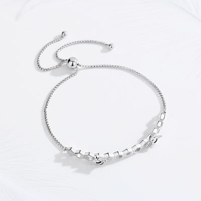 Pulsera de Abeja Retráctil en Plata de Ley S925 - Image 6