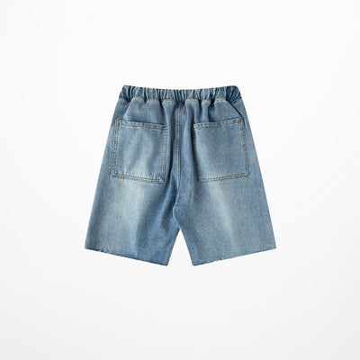 Shorts Denim Retro Estilo Hong Kong en Tonos Claros - Image 12