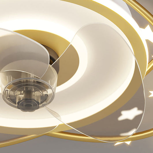 Ventilador de Techo LED Estilo Nórdico con Control Remoto - Image 3