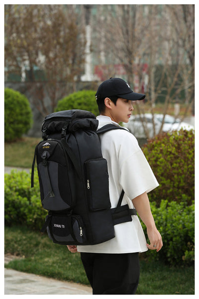 Mochila de Trekking 70L para Senderismo, Camping y Viajes de Aventura - Image 43