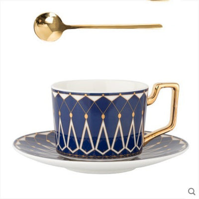 Set de Taza de Té Negro Aromático de Lujo para la Tarde - Image 8