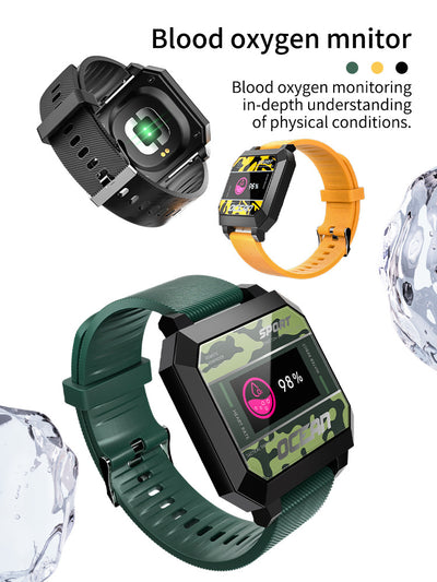 Reloj Inteligente Deportivo con Monitor de Frecuencia Cardíaca y Presión Arterial - Image 5
