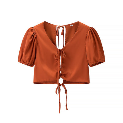 Bikini Asimétrico Realce de Busto con Amarre Sexy - Image 7