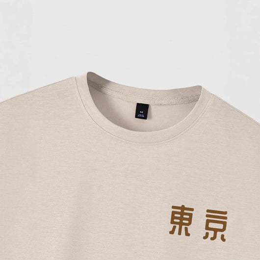 Playera Estampada Festival de Flores Tokio para Hombre - Image 6