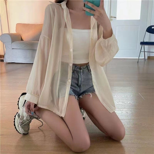 Chaqueta Larga Elegante de Manga Larga en Perla - Diseño Sofisticado y Minimalista - Image 19