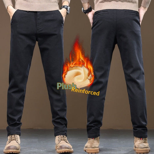 Pantalones Casuales Rectos para Hombre Chaolunbu - Corte Clásico y Cómodo - Image 7