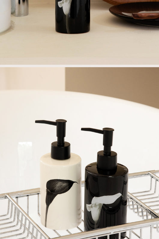 Dispensador de Gel y Champú Cerámico de Gran Capacidad con Dosificador - Image 14
