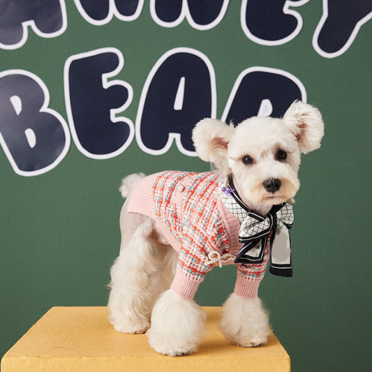 Suéter Cardigan Perfumado Teddy Fadou para Mascotas Pequeños