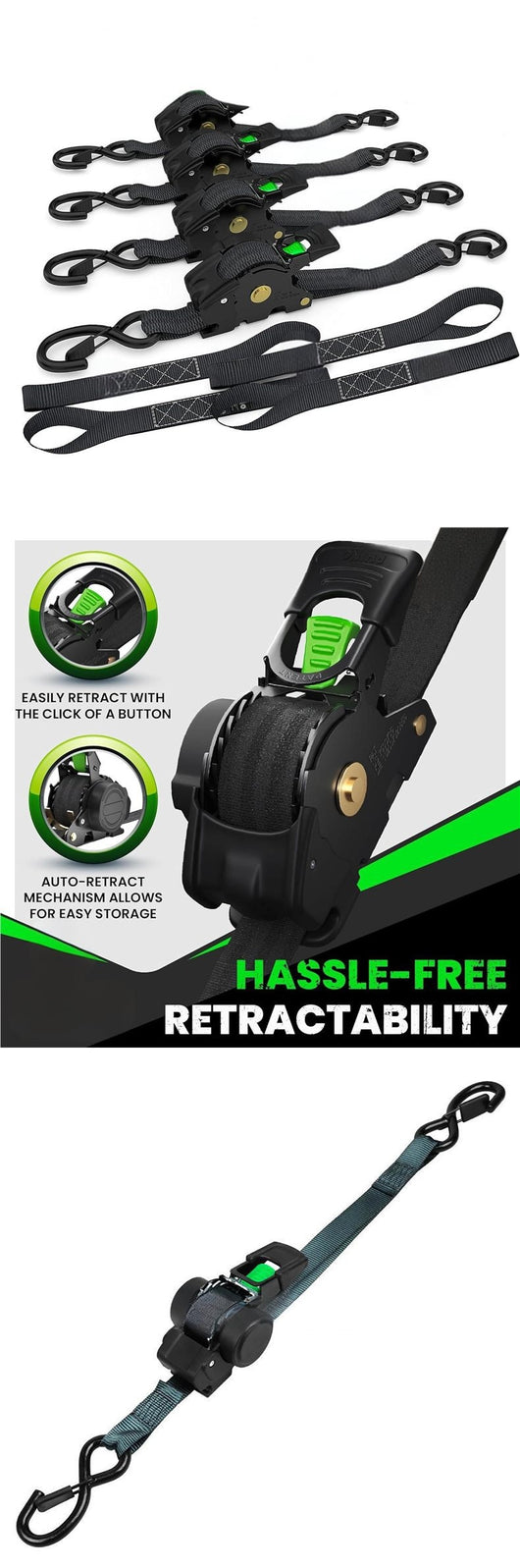 Correa de Amarre Autorretráctil para RV, SUV y Viajes - Image 8