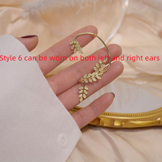 Aretes de Diamante Brillante con Clip Mariposa 2 en 1 - Image 32