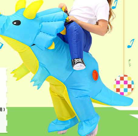 Disfraz Inflable Dragón Corredor para Actividades Familiares - Image 30