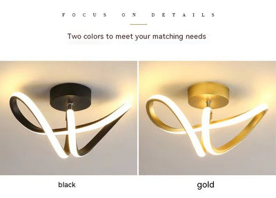 Lámpara LED Minimalista Nórdica para Pasillos, Entradas y Vestíbulos - Image 5