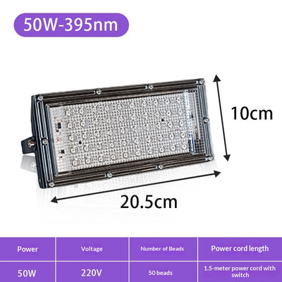 Luz Negra LED UV Profesional para Fiestas y Efectos Fluorescentes - Image 3