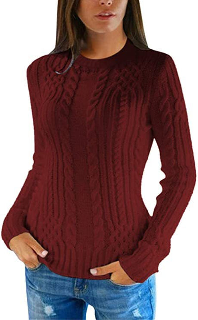 Suéter Ajustado de Cuello Alto para Mujer - Diseño Elegante y Versátil - Image 2