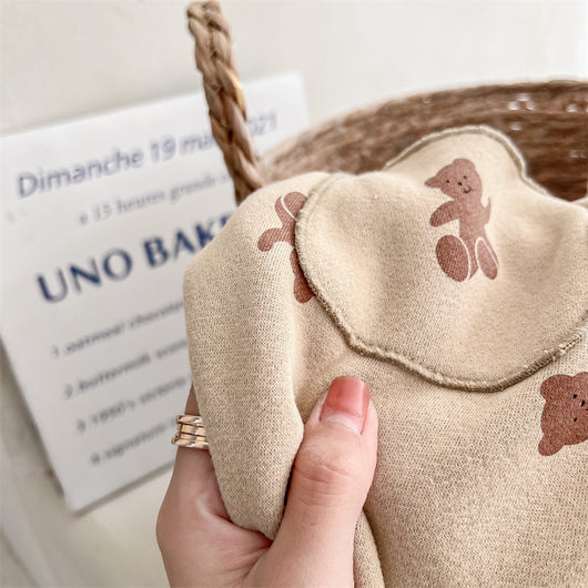 Pantalones Térmicos Deportivos con Estampado Oso para Niños y Niñas - Image 26